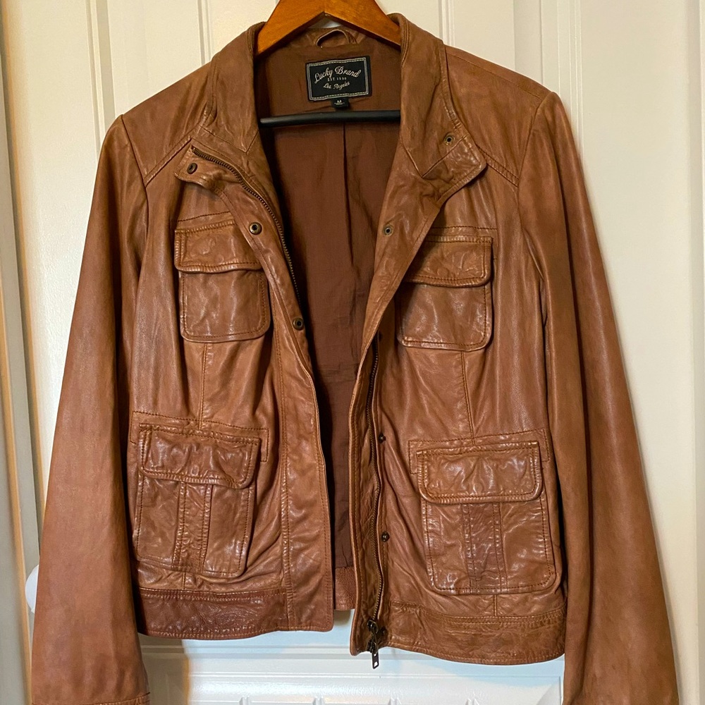 Lucky 🍀 Brand Leather Jacket